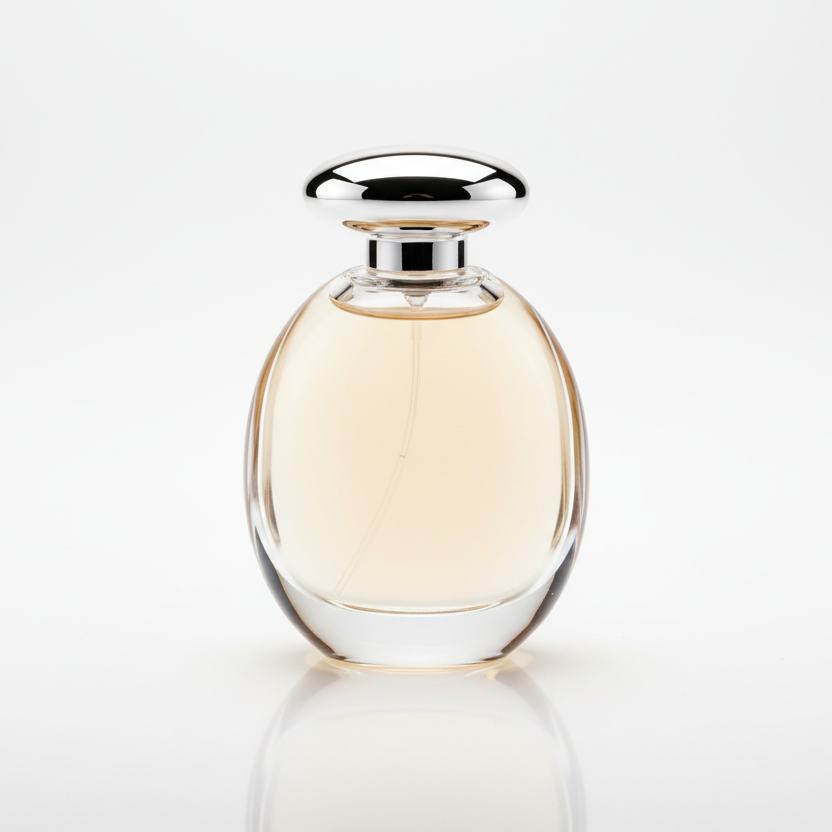 oval shape perfume bottle